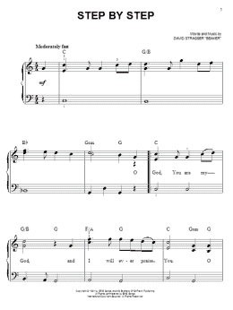 page one of Step By Step (Easy Piano)