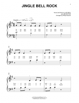 page one of Jingle-Bell Rock (arr. Phillip Keveren) (Beginning Piano Solo)
