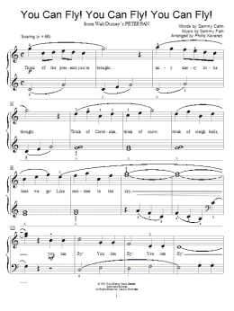page one of You Can Fly! You Can Fly! You Can Fly! (from Peter Pan) (arr. Phillip Keveren) (Educational Piano)