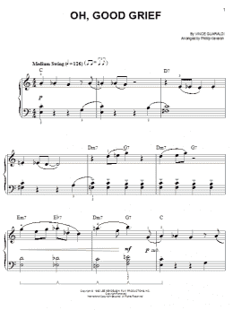 page one of Oh, Good Grief (arr. Phillip Keveren) (Easy Piano)