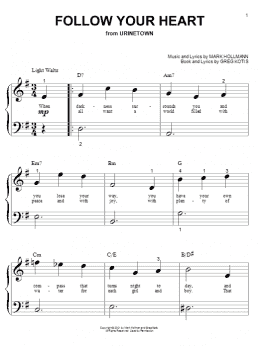 page one of Follow Your Heart (Big Note Piano)