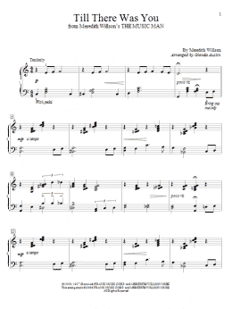 page one of Till There Was You (Educational Piano)