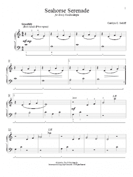 page one of Seahorse Serenade (Educational Piano)
