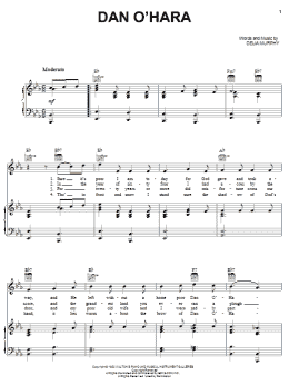 page one of Dan O'Hara (Piano, Vocal & Guitar Chords (Right-Hand Melody))
