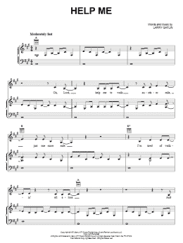 page one of Help Me (Piano, Vocal & Guitar Chords (Right-Hand Melody))