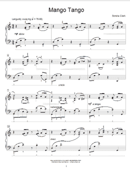 page one of Mango Tango (Educational Piano)