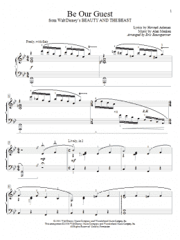 page one of Be Our Guest (from Beauty And The Beast) (arr. Eric Baumgartner) (Educational Piano)