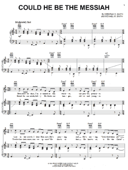 page one of Could He Be The Messiah (Piano, Vocal & Guitar Chords (Right-Hand Melody))