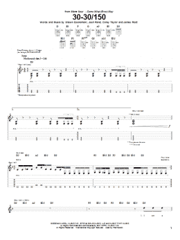 page one of 30-30/150 (Guitar Tab)