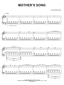 page one of Mother's Song (Piano Solo)