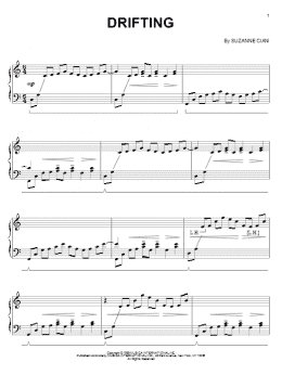 page one of Drifting (Piano Solo)