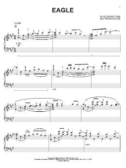 page one of Eagle (Piano Solo)