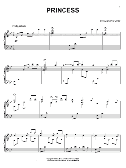 page one of Princess (Piano Solo)