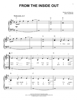page one of From The Inside Out (Easy Piano)