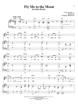 page one of Fly Me To The Moon (In Other Words) (Piano & Vocal)