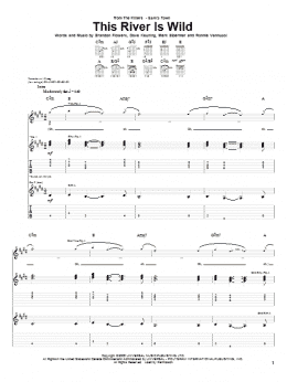 page one of This River Is Wild (Guitar Tab)