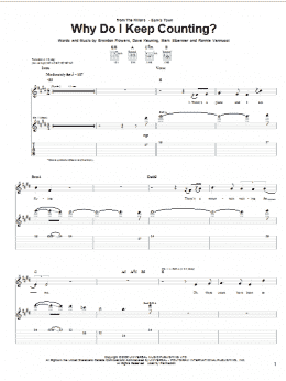 page one of Why Do I Keep Counting? (Guitar Tab)