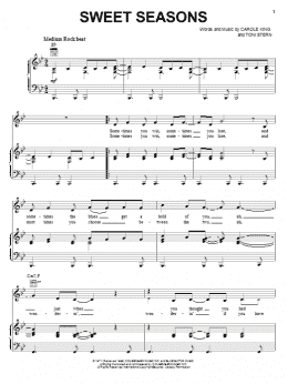 page one of Sweet Seasons (Piano, Vocal & Guitar Chords (Right-Hand Melody))
