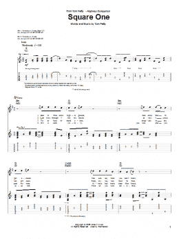 page one of Square One (Guitar Tab)