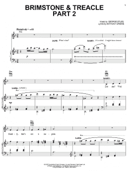page one of Brimstone & Treacle Part 2 (Piano, Vocal & Guitar Chords (Right-Hand Melody))