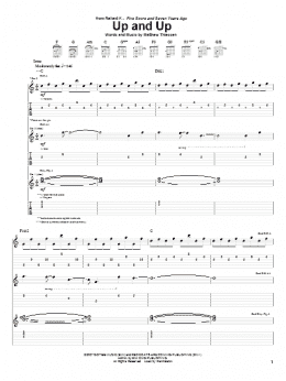 page one of Up And Up (Guitar Tab)