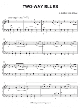 page one of Two-Way Blues (Piano Solo)