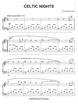 page one of Celtic Nights (Piano Solo)