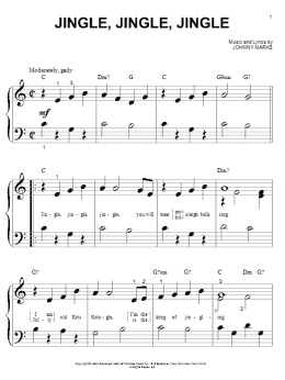 page one of Jingle, Jingle, Jingle (Big Note Piano)