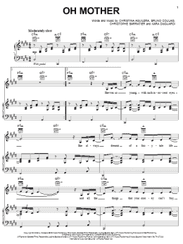 page one of Oh Mother (Piano, Vocal & Guitar Chords (Right-Hand Melody))