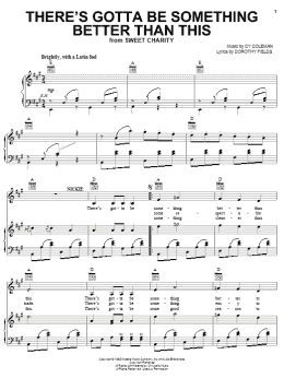 page one of There's Gotta Be Something Better Than This (Piano, Vocal & Guitar Chords (Right-Hand Melody))