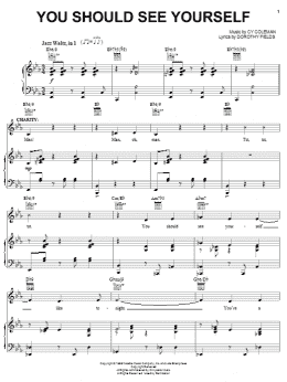 page one of You Should See Yourself (Piano, Vocal & Guitar Chords (Right-Hand Melody))