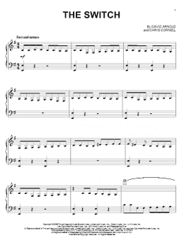page one of The Switch (Piano Solo)