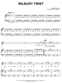 page one of Wilbury Twist (Piano, Vocal & Guitar Chords (Right-Hand Melody))