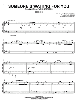 page one of Someone's Waiting For You (Piano Duet)