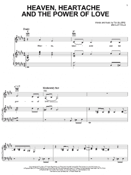 page one of Heaven, Heartache And The Power Of Love (Piano, Vocal & Guitar Chords (Right-Hand Melody))
