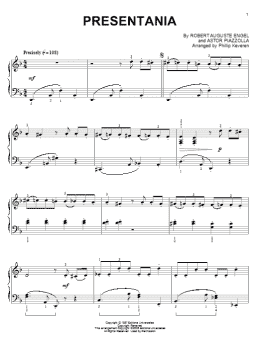 page one of Presentania (arr. Phillip Keveren) (Piano Solo)