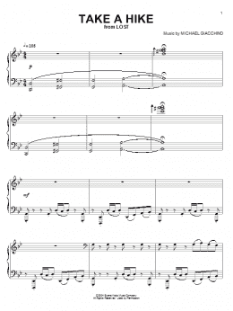 page one of Take A Hike (Piano Solo)