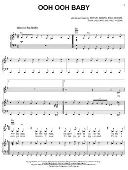 page one of Ooh Ooh Baby (Piano, Vocal & Guitar Chords (Right-Hand Melody))