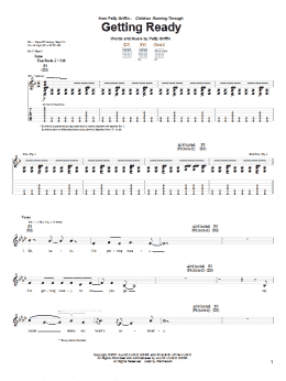 page one of Getting Ready (Guitar Tab)