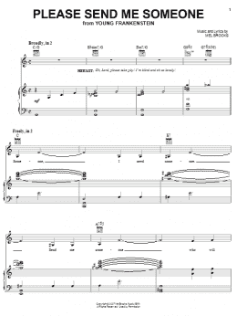 page one of Please Send Me Someone (Piano, Vocal & Guitar Chords (Right-Hand Melody))