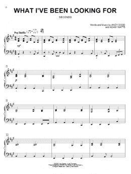 page one of What I've Been Looking For (Piano Duet)