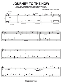 page one of Journey To The How (Piano Solo)