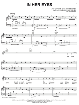 page one of In Her Eyes (Piano, Vocal & Guitar Chords (Right-Hand Melody))