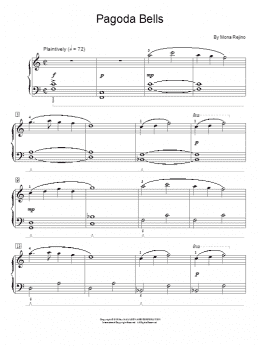 page one of Pagoda Bells (Educational Piano)