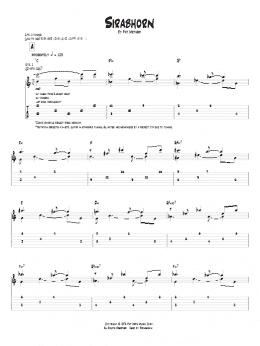 page one of Sirabhorn (Guitar Tab)