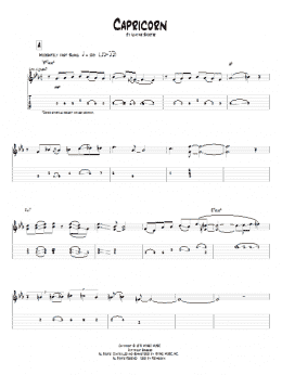 page one of Capricorn (Guitar Tab)