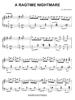 page one of A Ragtime Nightmare (Piano Solo)