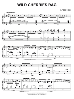 page one of Wild Cherries Rag (Piano Solo)