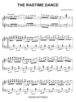page one of The Ragtime Dance (Piano Solo)