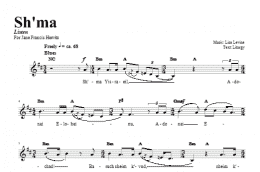 page one of Sh'ma (Lead Sheet / Fake Book)